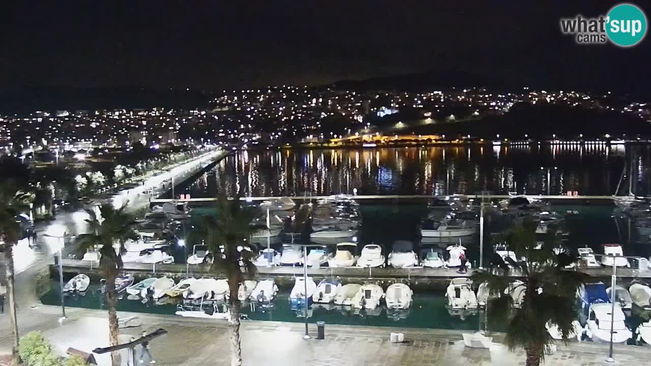 Webcam Capodistria – marina e lungo mare dall’Hotel Grand Koper