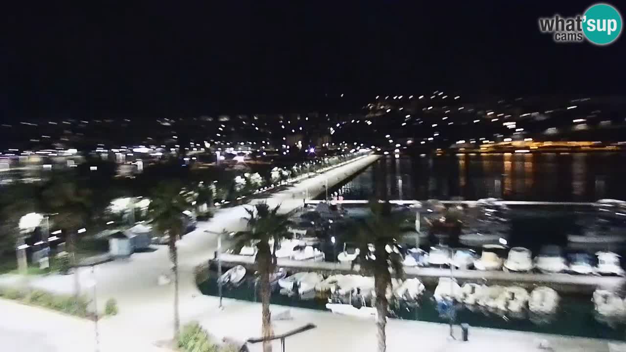 Web kamera Koper – marina i promenada – hotel Grand Koper