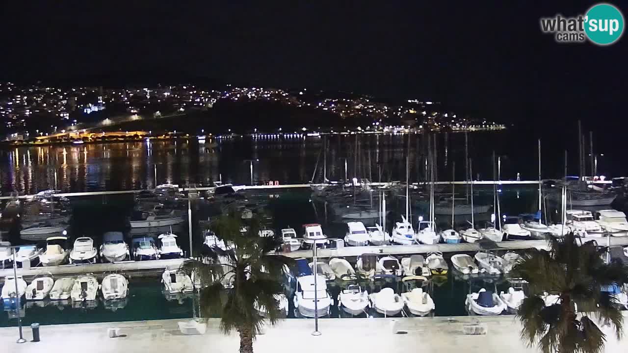 Web kamera Koper – marina i promenada – hotel Grand Koper