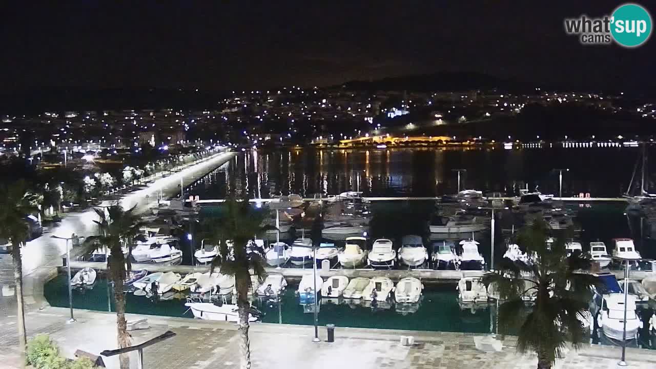 Web kamera Koper – marina i promenada – hotel Grand Koper