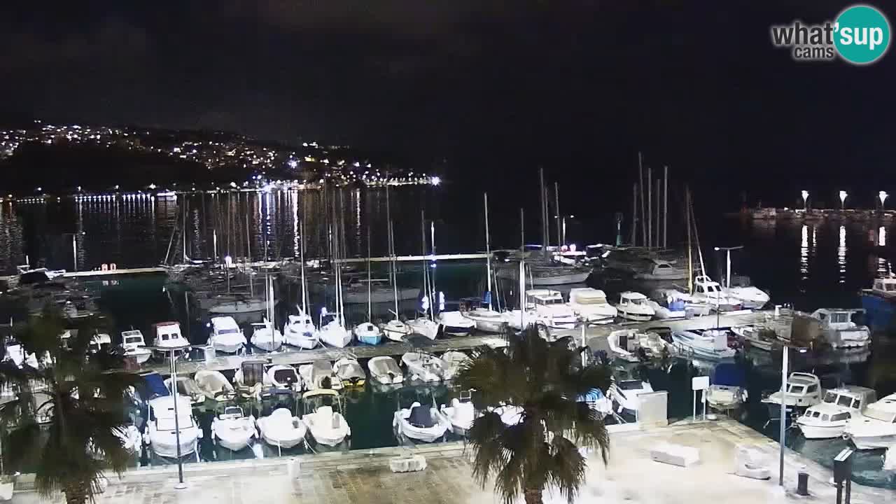 Web kamera Koper – marina i promenada – hotel Grand Koper