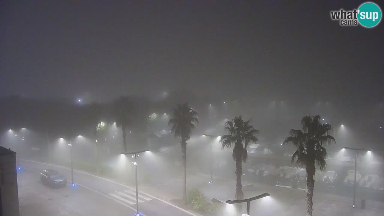 Camera en vivo Koper – puerto deportivo y paseo marítimo desde el Hotel Grand Koper