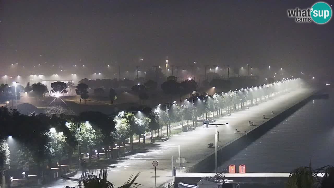 Web kamera Koper – marina i promenada – hotel Grand Koper