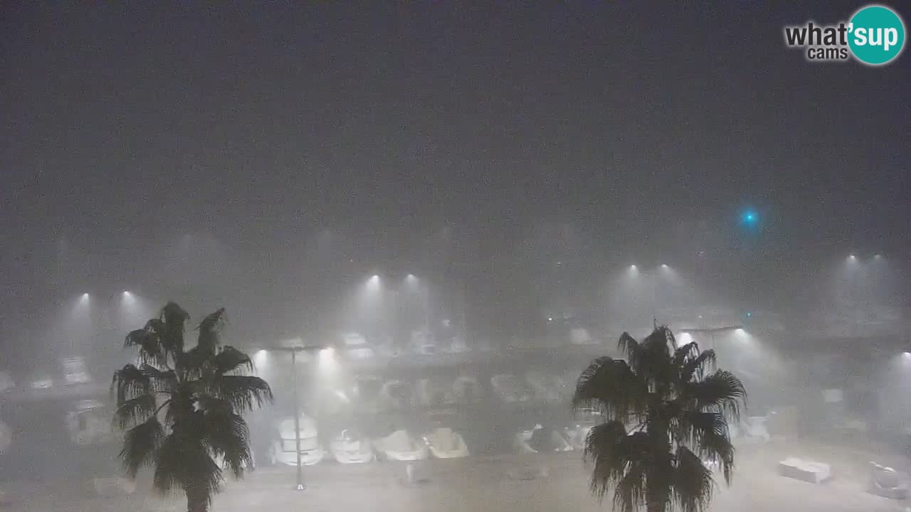 Webcam Capodistria – marina e lungo mare dall’Hotel Grand Koper
