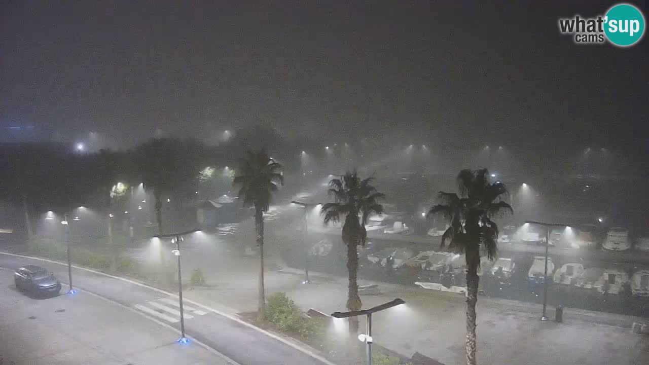 Spletna kamera Koper – Panorama na marino in promenado s Hotela Grand Koper