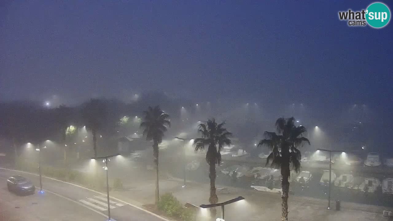 Webcam Capodistria – marina e lungo mare dall’Hotel Grand Koper