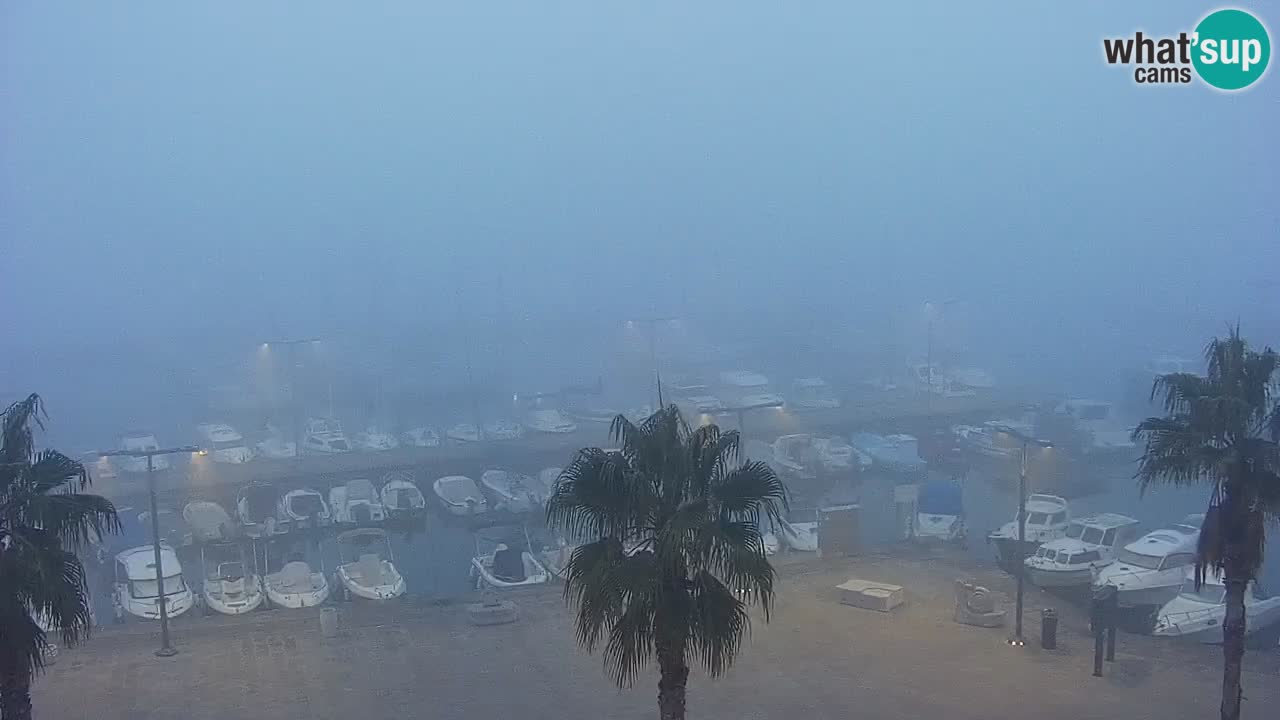 Spletna kamera Koper – Panorama na marino in promenado s Hotela Grand Koper