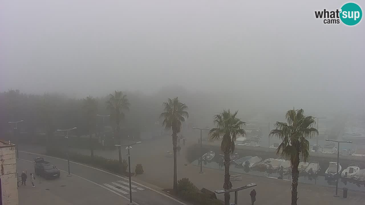 Webcam Capodistria – marina e lungo mare dall’Hotel Grand Koper