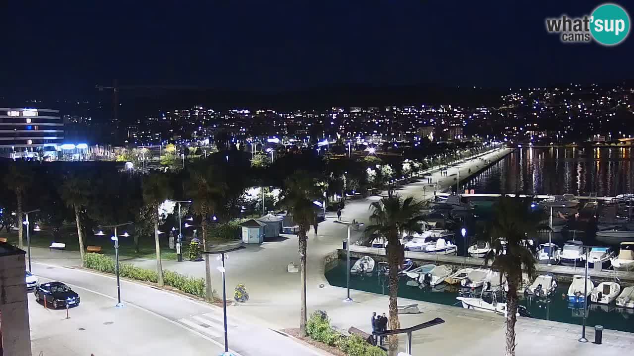 Web kamera Koper – marina i promenada – hotel Grand Koper