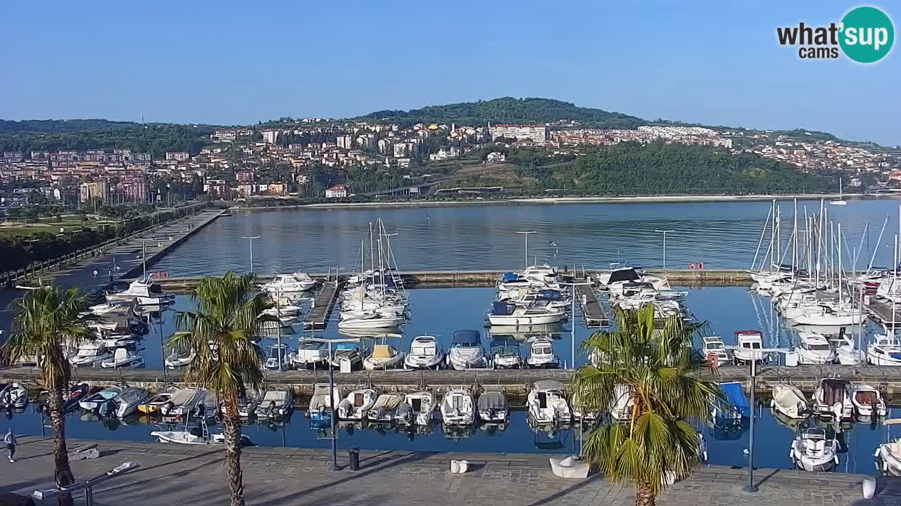 The Port of Koper live webcam – cruise and cargo port – Slovenia