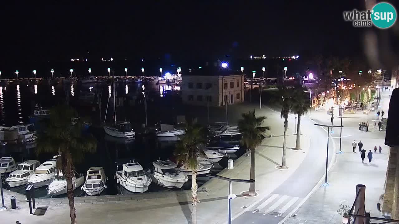 Spletna kamera Koper – Panorama na marino in promenado s Hotela Grand Koper