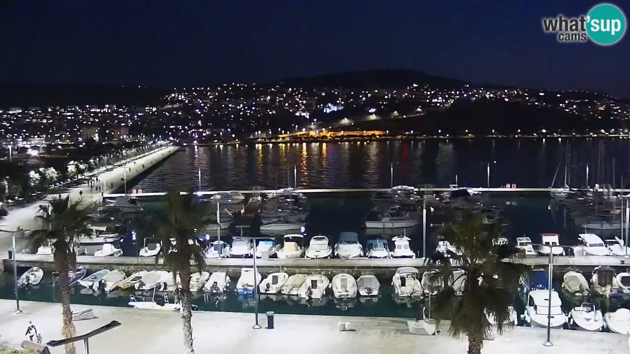 Webcam Capodistria – marina e lungo mare dall’Hotel Grand Koper