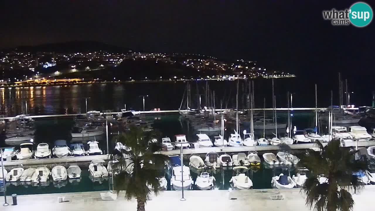 Web kamera Koper – marina i promenada – hotel Grand Koper