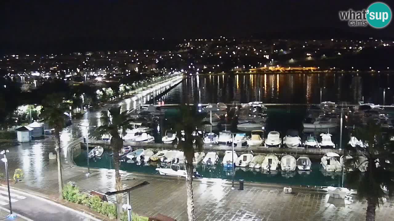 Web kamera Koper – marina i promenada – hotel Grand Koper