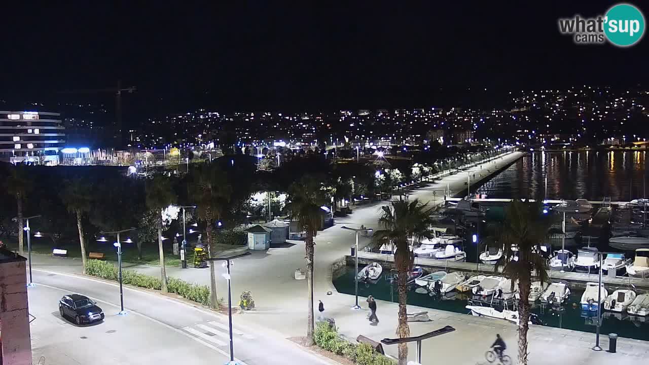 Webcam Capodistria – marina e lungo mare dall’Hotel Grand Koper