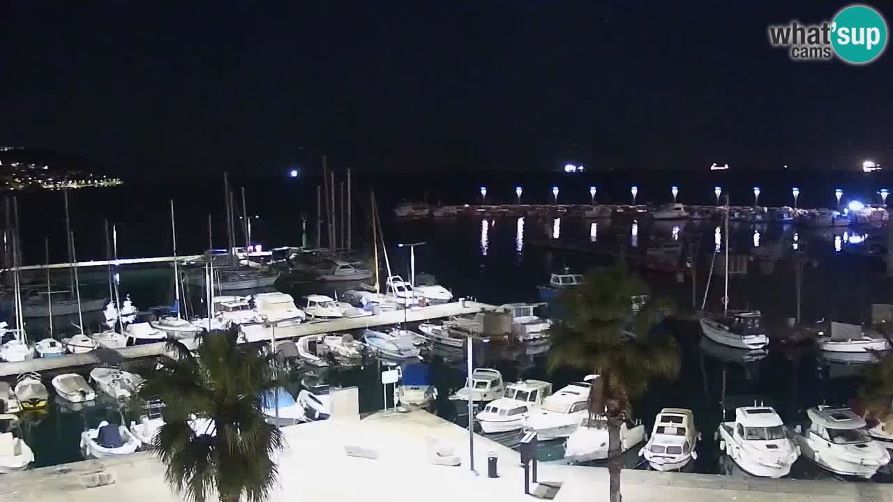 Web kamera Koper – marina i promenada – hotel Grand Koper