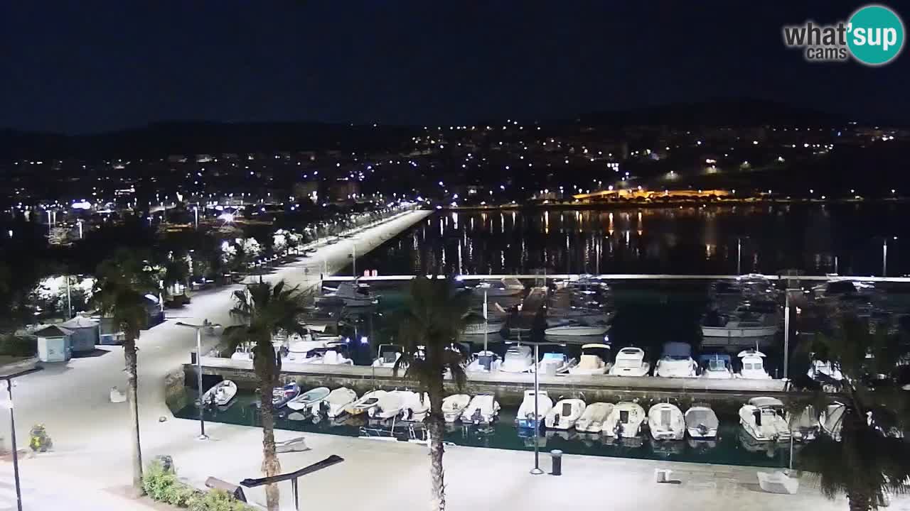 Webcam Capodistria – marina e lungo mare dall’Hotel Grand Koper