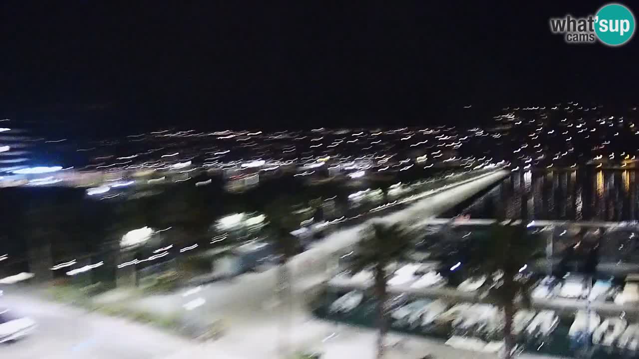 Camera en vivo Koper – puerto deportivo y paseo marítimo desde el Hotel Grand Koper