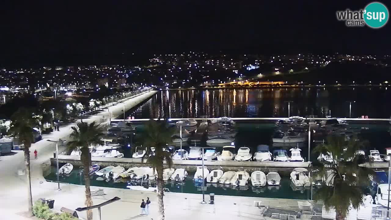 Web kamera Koper – marina i promenada – hotel Grand Koper