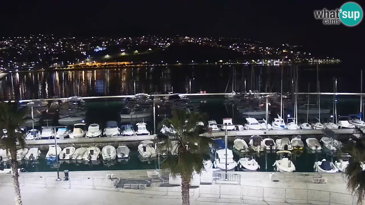 Luka Kopar uživo web kamera – Turistički terminal i teretna luka – Slovenija