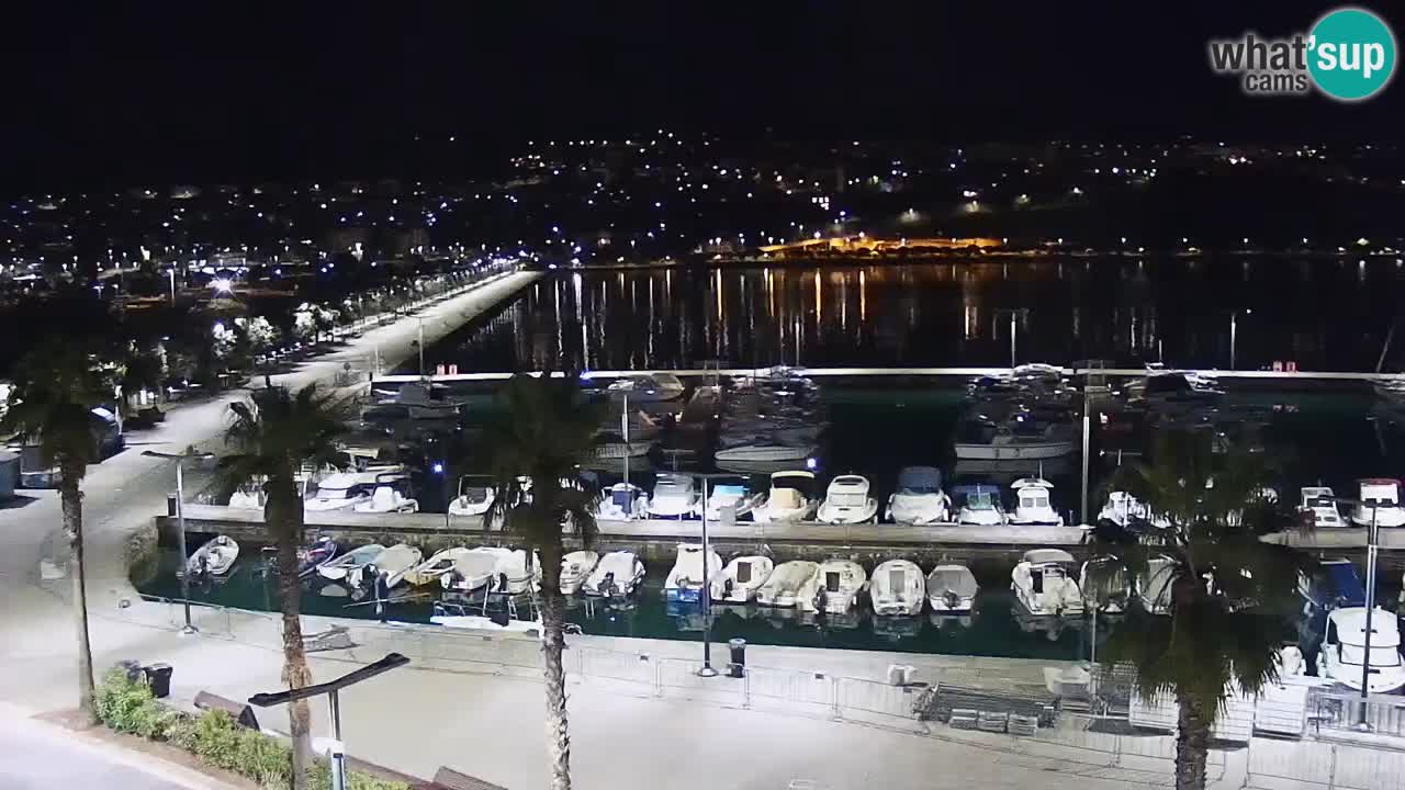 Web kamera Koper – marina i promenada – hotel Grand Koper