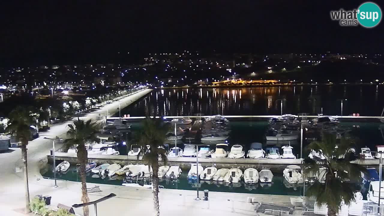 Web kamera Koper – marina i promenada – hotel Grand Koper