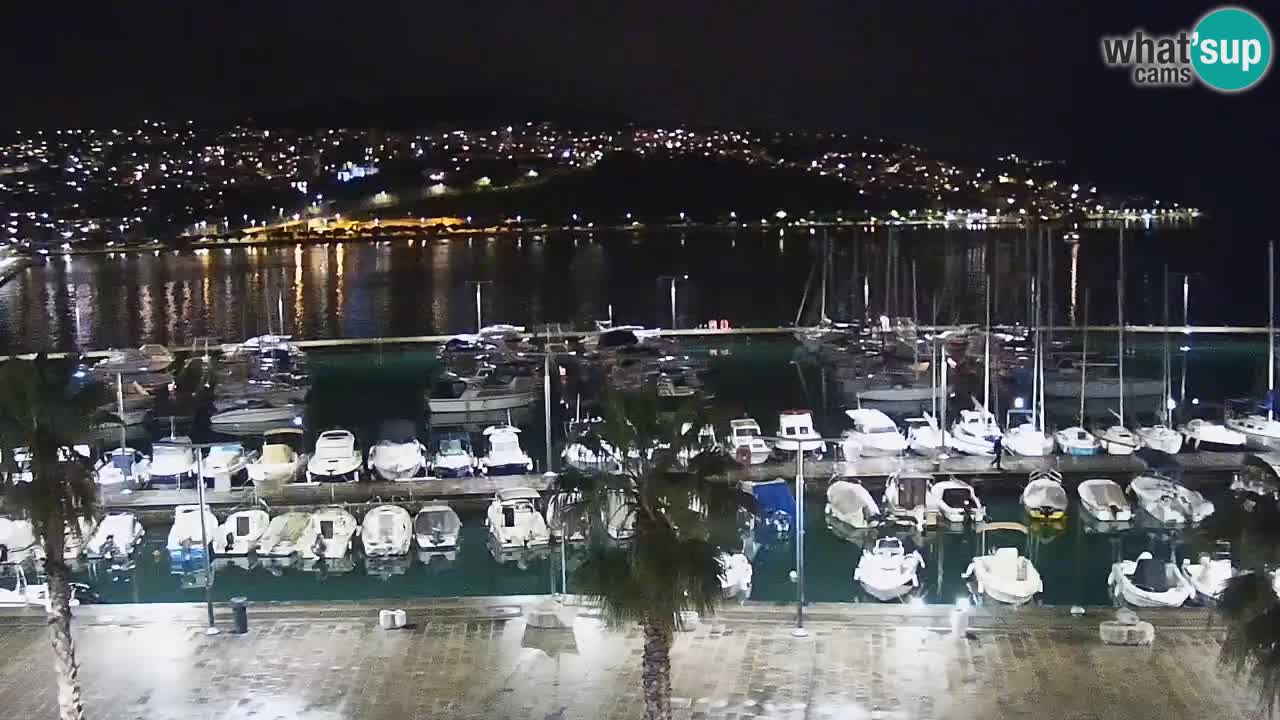 Webcam Capodistria – marina e lungo mare dall’Hotel Grand Koper