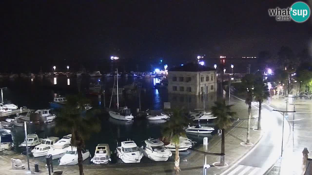 Il porto di Koper – Capodistria live webcam – porto crociere e mercantile – Slovenia