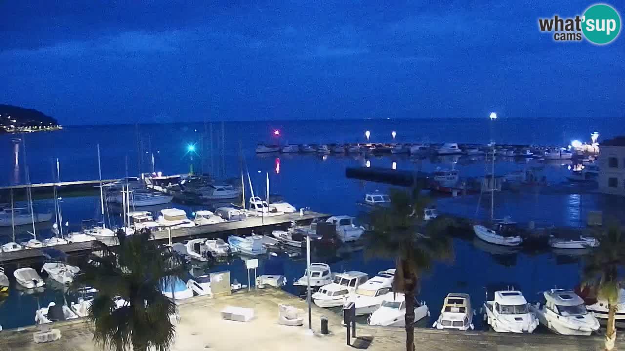 Web kamera Koper – marina i promenada – hotel Grand Koper