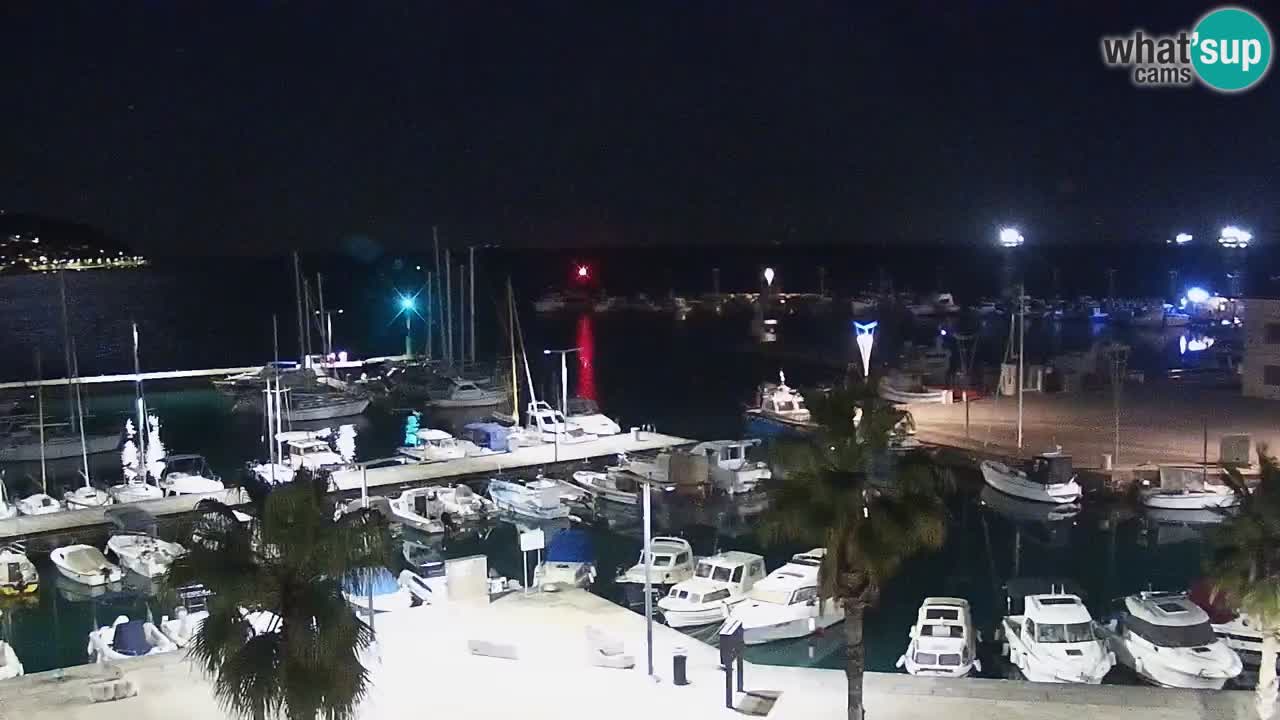 Webcam Capodistria – marina e lungo mare dall’Hotel Grand Koper