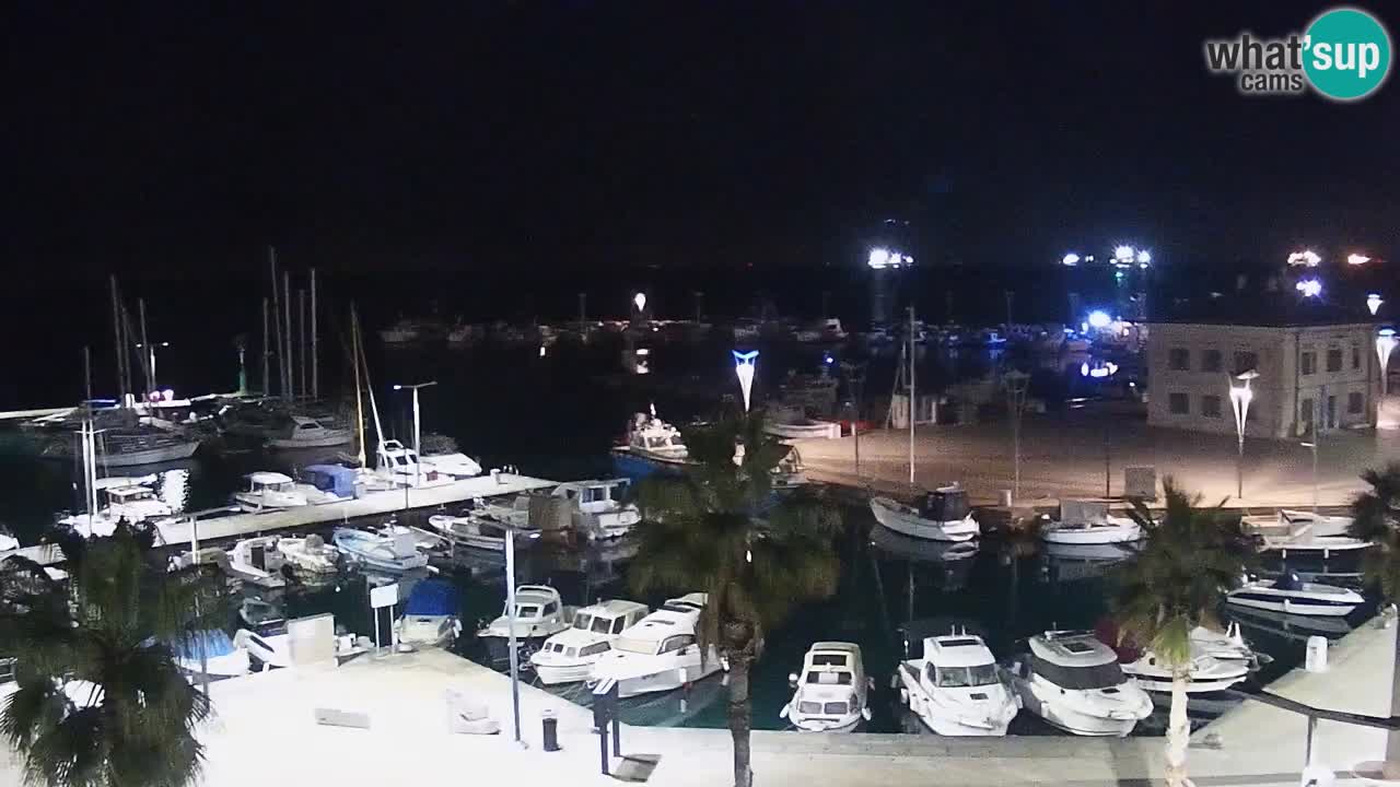 Web kamera Koper – marina i promenada – hotel Grand Koper