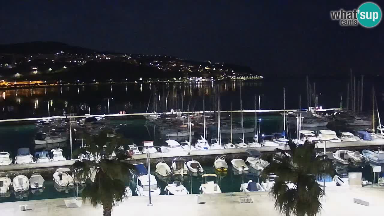 Web kamera Koper – marina i promenada – hotel Grand Koper