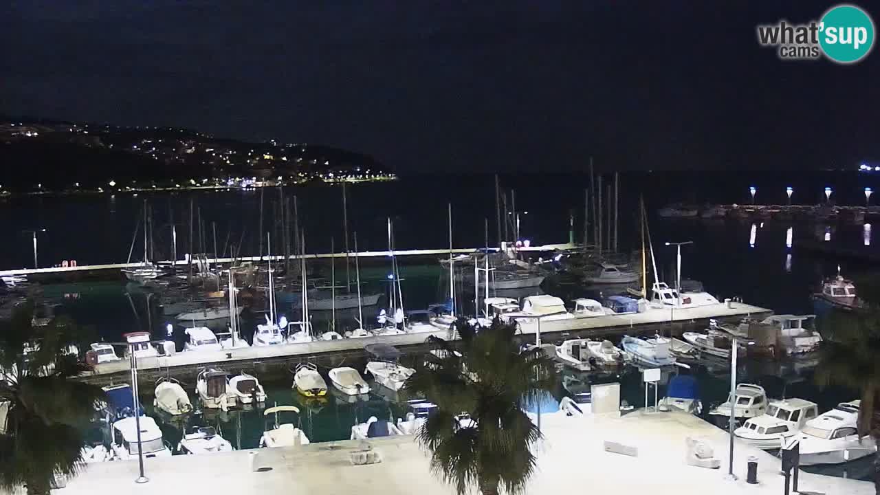 Web kamera Koper – marina i promenada – hotel Grand Koper