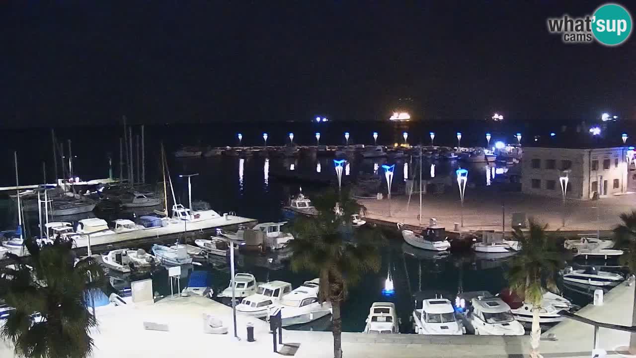 Il porto di Koper – Capodistria live webcam – porto crociere e mercantile – Slovenia