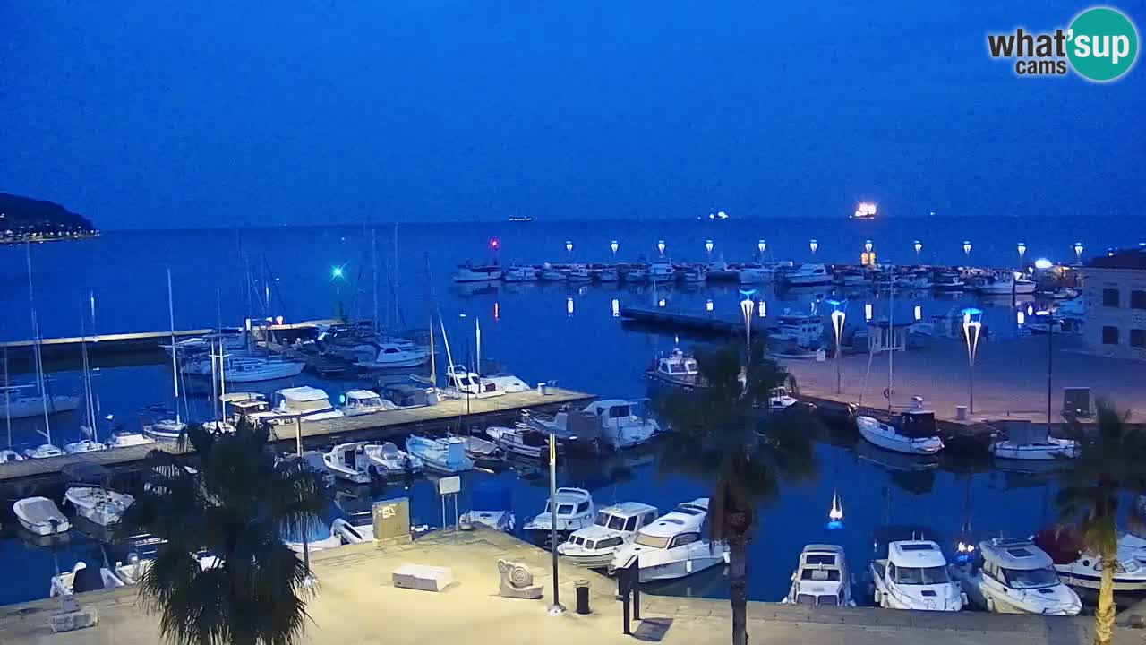 Web kamera Koper – marina i promenada – hotel Grand Koper