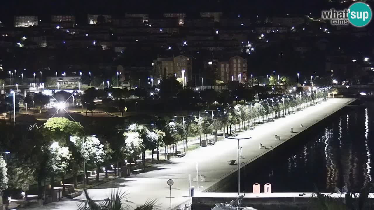 Spletna kamera Koper – Panorama na marino in promenado s Hotela Grand Koper