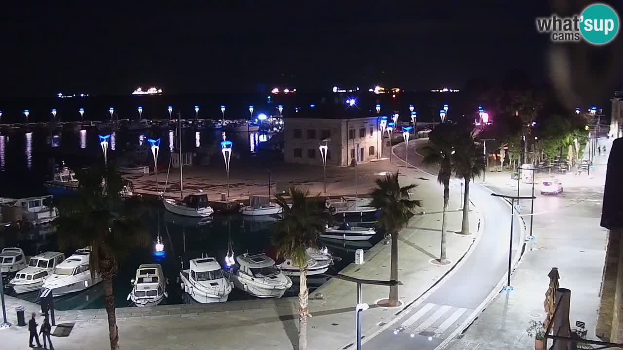 Webcam Capodistria – marina e lungo mare dall’Hotel Grand Koper