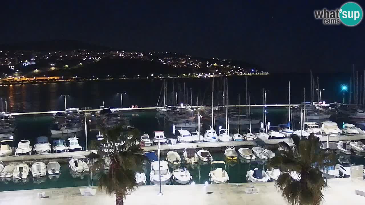 Web kamera Koper – marina i promenada – hotel Grand Koper