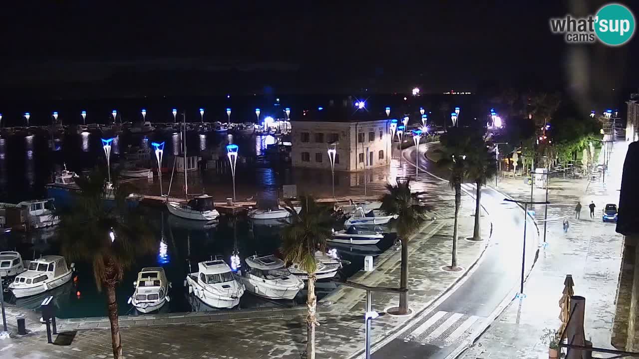 Web kamera Koper – marina i promenada – hotel Grand Koper