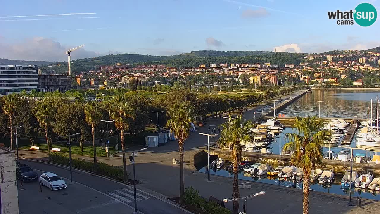 Webcam en vivo del Puerto de Koper – puerto de carga y cruceros – Eslovenia