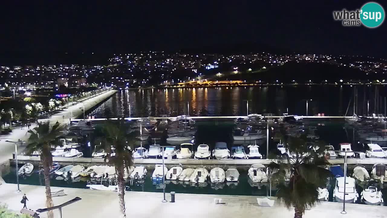Webcam Capodistria – marina e lungo mare dall’Hotel Grand Koper