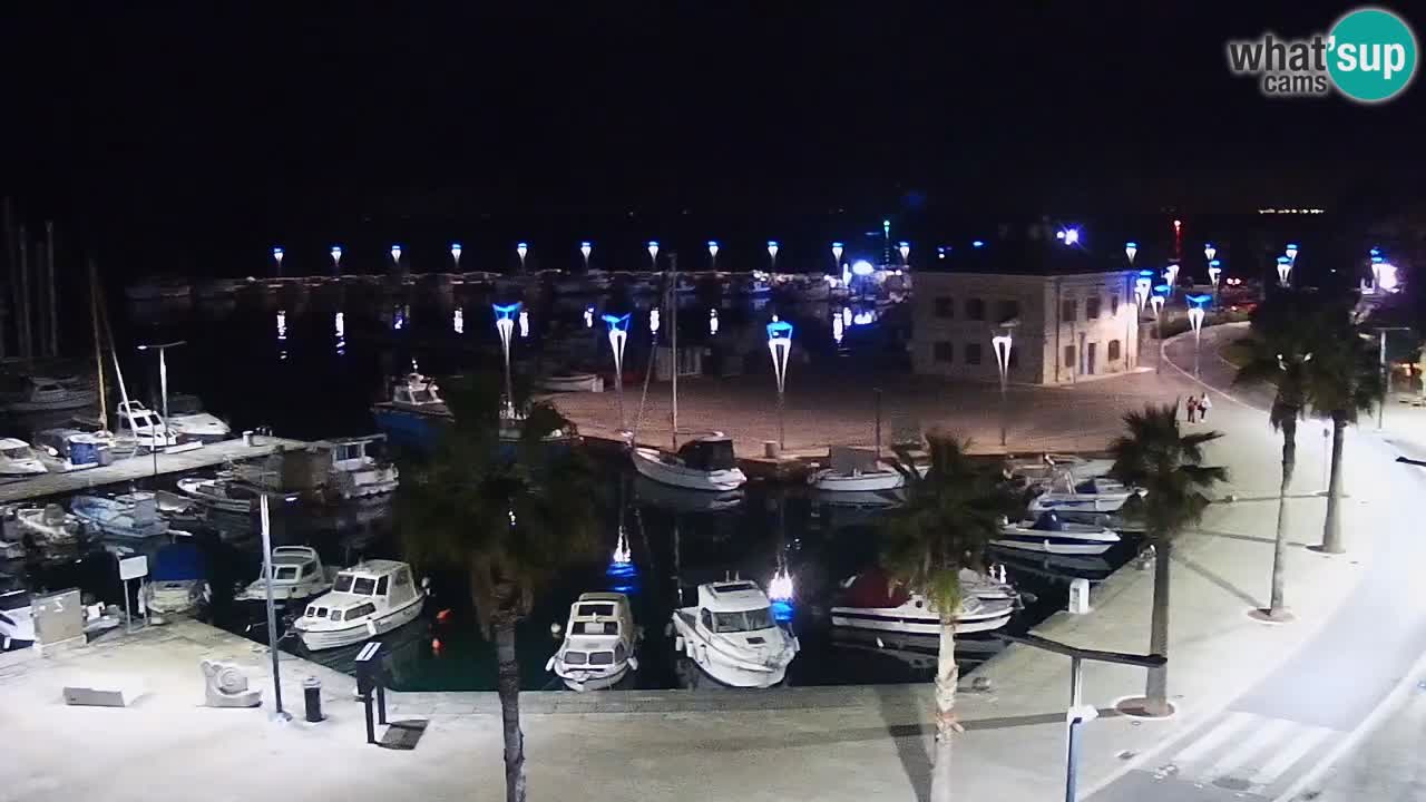 Webcam Capodistria – marina e lungo mare dall’Hotel Grand Koper