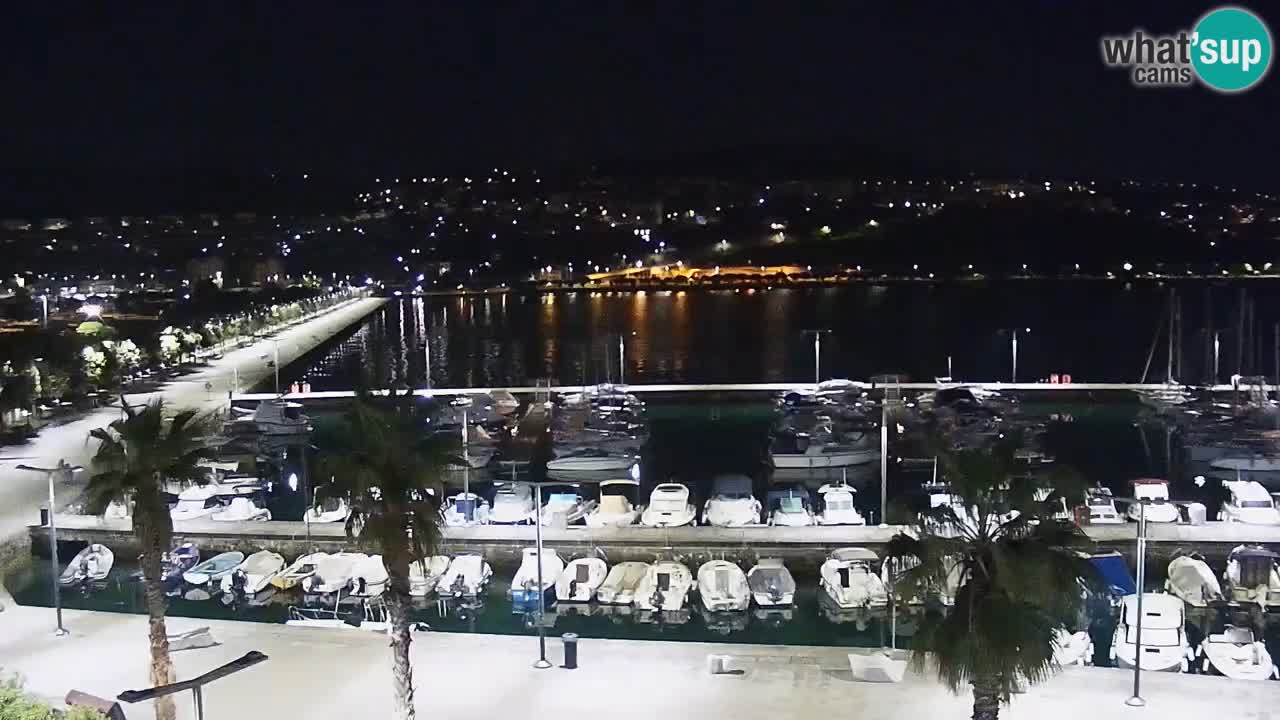 Web kamera Koper – marina i promenada – hotel Grand Koper