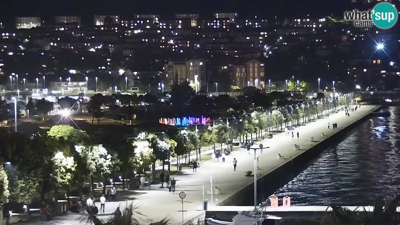 Camera en vivo Koper – puerto deportivo y paseo marítimo desde el Hotel Grand Koper