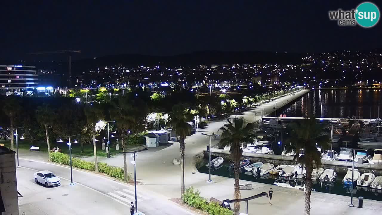 Spletna kamera Luka Koper v živo – Potniški terminal in tovorno pristanišče – Slovenija