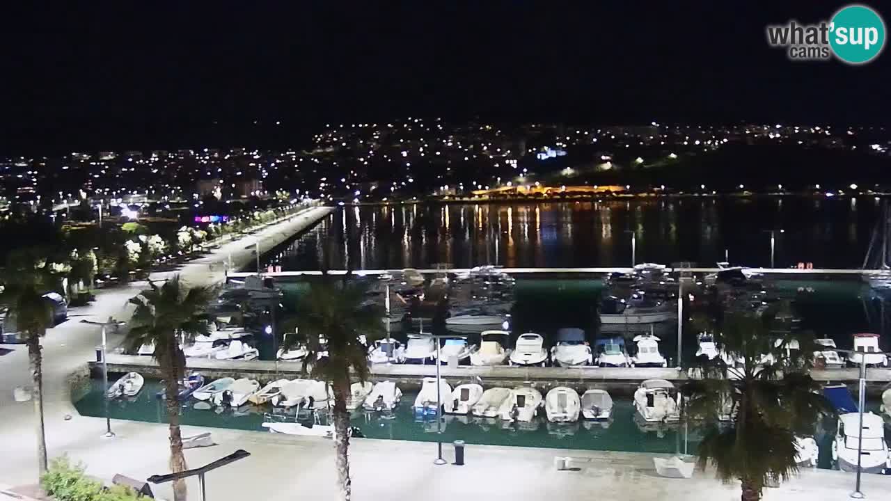 Webcam Capodistria – marina e lungo mare dall’Hotel Grand Koper