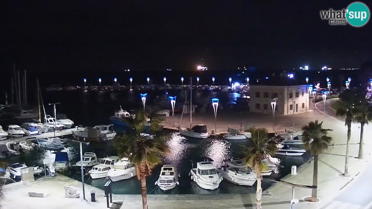 Webcam Capodistria – marina e lungo mare dall’Hotel Grand Koper