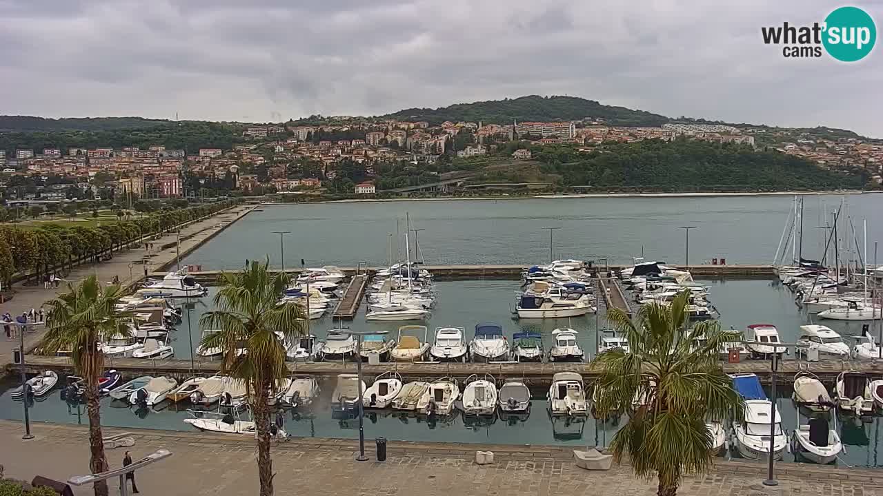 Webcam en vivo del Puerto de Koper – puerto de carga y cruceros – Eslovenia