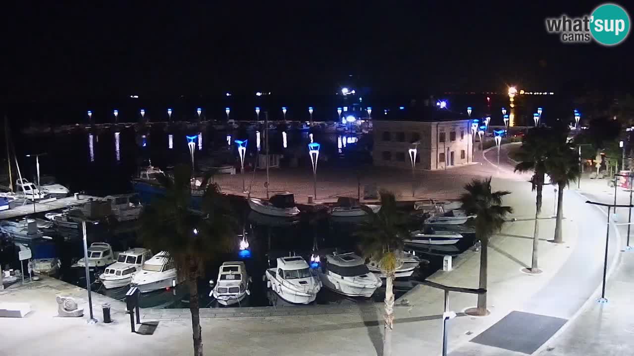 Web kamera Koper – marina i promenada – hotel Grand Koper