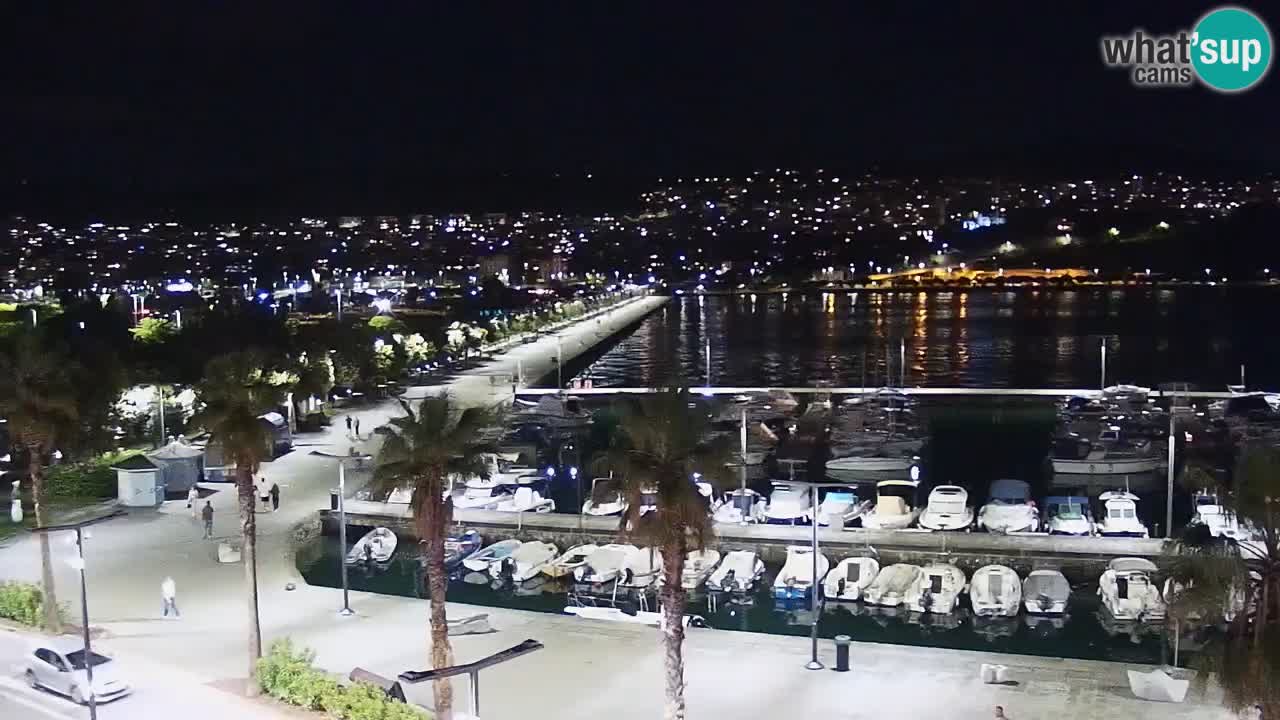 Web kamera Koper – marina i promenada – hotel Grand Koper